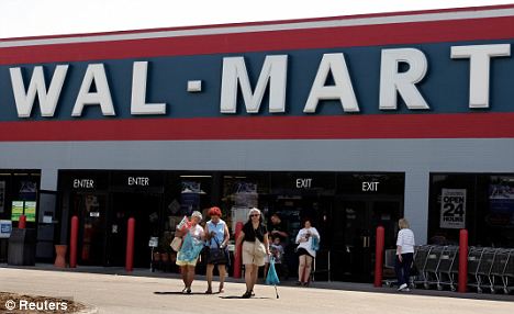 Denial: Wall-Mart says McMillin was verbally abusive and deny she was told to put on a shirt or get out