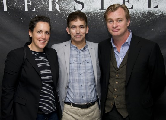 With Christopher Nolan and Emma Thomas