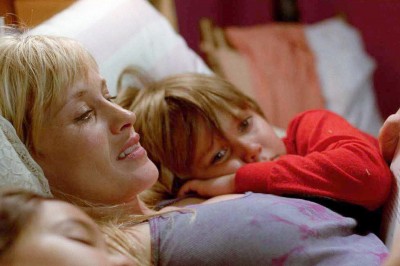 Patricia Arquette and Ellar Coltrane, in the London critics' best film of 2014, Boyhood.