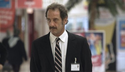 Vincent Lindon as a supermarket security guard in A Measure of A Man